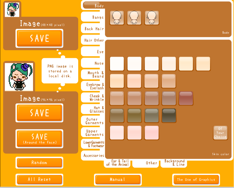 Pixel Art Avatar Generator